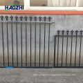 painel de cerca de alumínio decorativo postes de cerca de concreto forjado seta